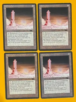 MTG OBELISK OF UNDOING (x 4) Antiquities (OldManMTG 004-603) - Image 1