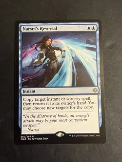 Narset's Reversal War of the Spark Magic the Gathering Rare LP - Image 1
