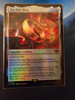MTG 1 x FOIL The One Ring (NM), LOTR set - Image 1