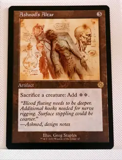 MTG Ashnod's Altar Schematic The Brothers War Retro Frame Near Mint Regular - Image 1