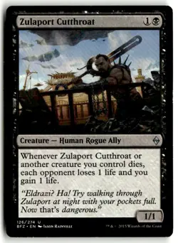 Battle for Zendikar Zulaport Cutthroat Expansion/Uncommon - Image 1