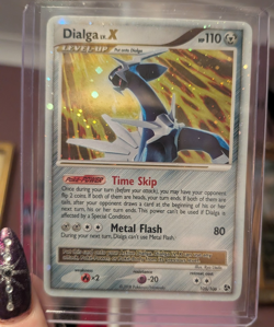 Pokemon TCG Dialga LV.X Great Encounters 105/106 Rare Holo 110 HP - Image 1