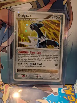 Pokemon TCG Dialga LV.X Great Encounters 105/106 Rare Holo 110 HP - Image 3