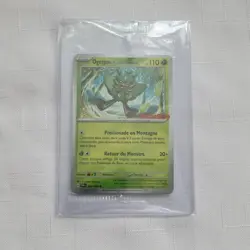 Pokemon TWM Ogerpon Masque Turquoise 024/167 FRENCH GameStop Stamp Sealed Promo - Image 1