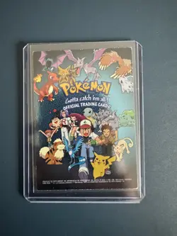 Pokemon TOPPS Checklist Holo - 3rd Print Black Logo Trading Card - Image 4