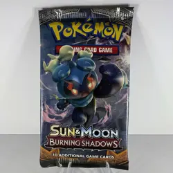 Sun And Moon Burning Shadows CCG Booster Pack - Pokemon + Free Delivery - Image 1
