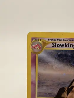 Pokemon TCG Slowking Neo Genesis Holo Rare Card 14/111 Unlimited w/ Swirl - Image 2
