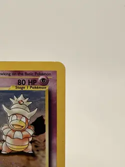 Pokemon TCG Slowking Neo Genesis Holo Rare Card 14/111 Unlimited w/ Swirl - Image 3