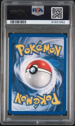 Dark Dragonite Holo Rare 5/82 2000 Team Rocket Pokemon English SWIRL PSA 7 - Image 2
