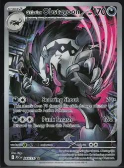 Galarian Obstagoon Pokemon TCG ME: Ascended Heroes 245/217 NM - Image 1
