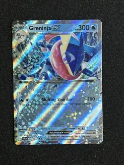 Greninja ex 041/142 Pokemon Stellar Crown Double Rare - English SCR - Image 1