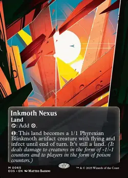 Inkmoth Nexus Borderless Foil - Edge Of Eternities: Stellar Sights MTG-NM - Image 1