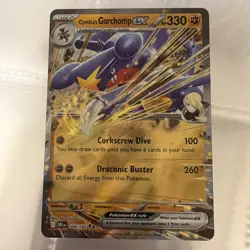 🔥Pokemon Card Cynthia's Garchomp EX🔥 104/182 Rare Destined Rivals🔥Near Mint🔥 - Image 1