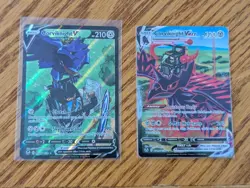 Corviknight VMAX TG19 & Corviknight V TG18 Card Lot Pokemon TCG NM/M - Image 1
