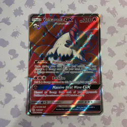 The Pokemon Company Volcarona GX Cosmic Eclipse Full Art Holo 213/236 NM - Image 1