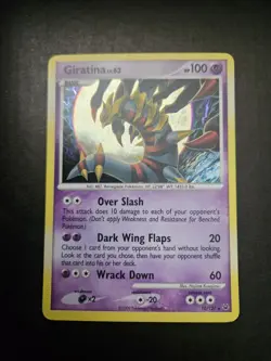 2009 Pokemon Platinum Giratina Lv.63 10/127 Holo Rare Near Mint NM - Image 2