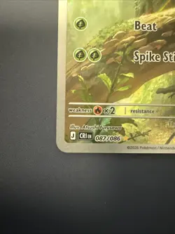 Pokemon Chespin 087/086 Me04: Chaos Rising Holo - Image 3