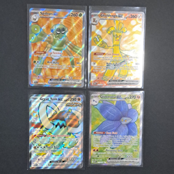 Pokemon TCG 4-Card Holo ex Lot Spidops/Gholdengo/Great Tusk/Glimmora EN - Image 1