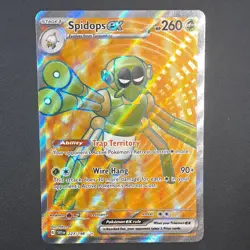 Pokemon TCG 4-Card Holo ex Lot Spidops/Gholdengo/Great Tusk/Glimmora EN - Image 2