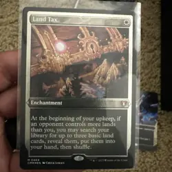 Land Tax (Foil Etched) (464) Commander Masters - Image 1