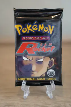 Pokemon 1st Edition Team Rocket Booster Pack Factory Sealed 1999-2000 WOTC - Image 1