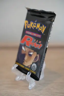 Pokemon 1st Edition Team Rocket Booster Pack Factory Sealed 1999-2000 WOTC - Image 3