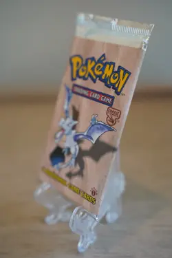 Pokemon TCG 1999 1st Edition Fossil Booster Pack Aerodactyl Art WOTC Sealed - Image 4