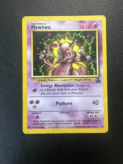 Pokemon Mewtwo TCG Black Star Promos #14 Regular Promo Card (MP to HP) - Image 3