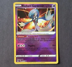 Radiant Gardevoir 069/196 - Pokemon Sword & Shield Lost Origin NM - Image 1