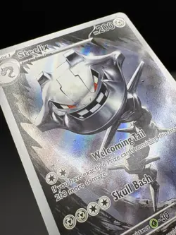 2025 POKEMON MEGA EVOLUTION - MEG EN #150/132 STEELIX ILLUSTRATION RARE NM - Image 4