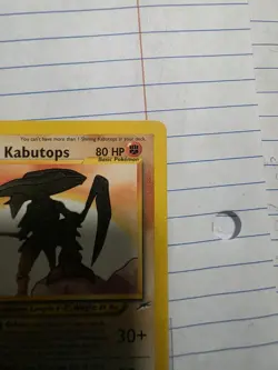 Shining Kabutops 108/105 Pokemon Neo Destiny Holo Vintage LP+/NM- - Image 2