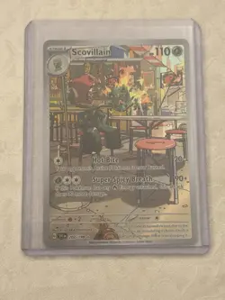 Pokemon Scovillain 202/198 Illustration Rare Scarlet & Violet Holo NM - Image 1