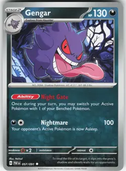 GENGAR 057/091 NM PALDEAN FATES / A68-9 - Image 1