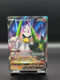 Galarian Sirfetch'd V (Full Art) 174/185 Swsh04: Vivid Voltage Holo Pokemon Nm - Image 2