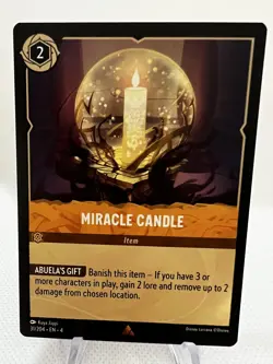Disney Lorcana - Ursula’s Return - Miracle Candle - 31/204 - Image 1