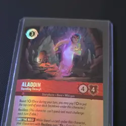 Ravensburger Disney Lorcana Aladdin - Barreling Through Ruby Rare Foil EN - Image 1