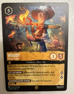Ravensburger Disney Lorcana Woody-Jungle Guide 15/204 Foil Rare ENG - Image 1