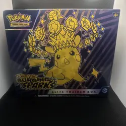 Pokemon TCG Surging Sparks ETB Elite Trainer Box New & Sealed - Image 1
