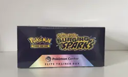 Pokemon TCG Surging Sparks Pokemon Center Elite Trainer Box ETB New and Sealed - Image 3
