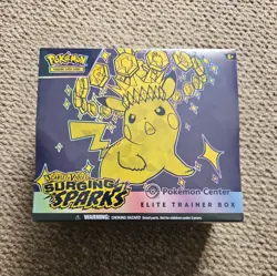 Pokemon TCG: Surging Sparks Pokemon Center ETB - Elite Trainer Box New & Sealed - Image 1