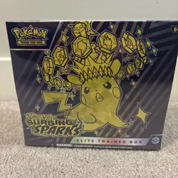 Pokemon TCG Surging Sparks Elite Trainer Box ETB NEW SEALED - Image 1
