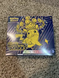 Pokemon TCG Surging Sparks Elite Trainer Box ETB NEW SEALED - Image 1