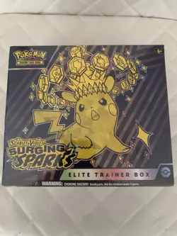 Pokemon TCG Surging Sparks Elite Trainer Box (ETB) New Sealed - Image 1