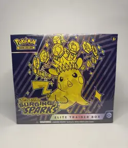 Pokemon TCG Surging Sparks Elite Trainer Box ETB NEW SEALED - Image 1