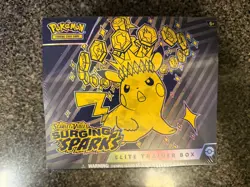 Pokemon TCG Surging Sparks Elite Trainer Box ETB New & Sealed - Image 1