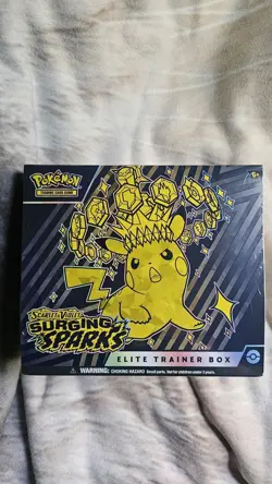 Pokemon TCG Surging Sparks Elite Trainer Box ETB - Factory Sealed Brand New - Image 1