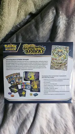 Pokemon TCG Surging Sparks Elite Trainer Box ETB - Factory Sealed Brand New - Image 2