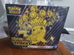 Pokemon Tcg : Surging Sparks Elite trainer Box New Sealed. - Image 1
