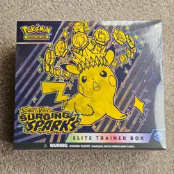 Pokemon TCG Surging Sparks ETB Elite Trainer Box - New & Factory Sealed - Image 1