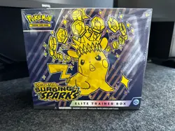 Pokemon TCG Surging Sparks Elite Trainer Box - New & Factory Sealed - Image 1